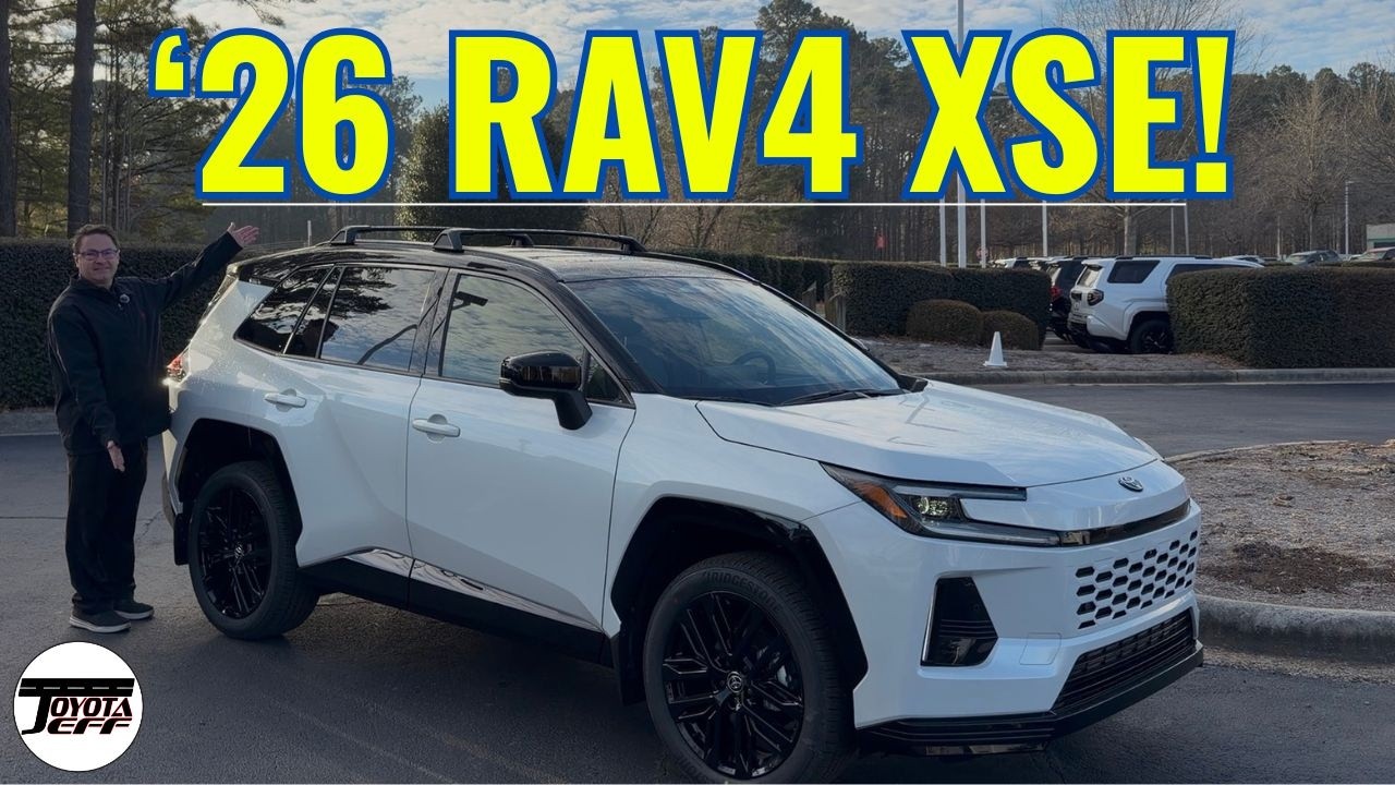 LOW NIGHT - 2026 Toyota RAV4 XSE! Is it LIT UP?