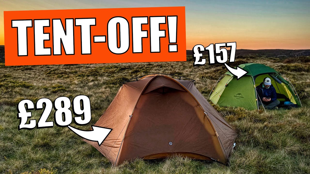 Testing Chinese Tents in Strong Wind