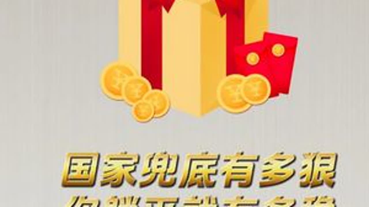 国家兜底有多狠，你躺平就有多稳 #经济趋势 #宏观经济 #大国崛起