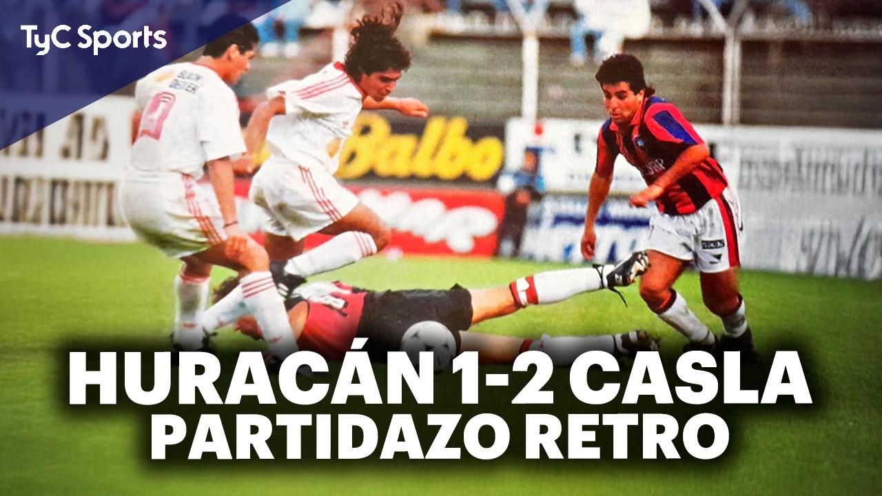 El 2 a 1 de SAN LORENZO vs. HURAC&Aacute;N con el que CORT&Oacute; una SEQU&Iacute;A de 13 A&Ntilde;OS - APERTURA 1994