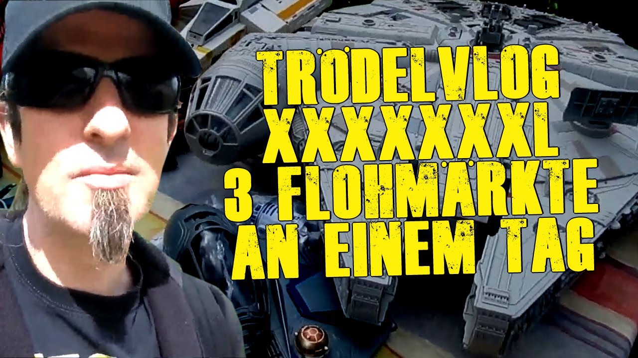 Goreministers Trödelvlog #57 l Drei Flohmärkte an einem Tag mit Mega Schnappern und Stargästen