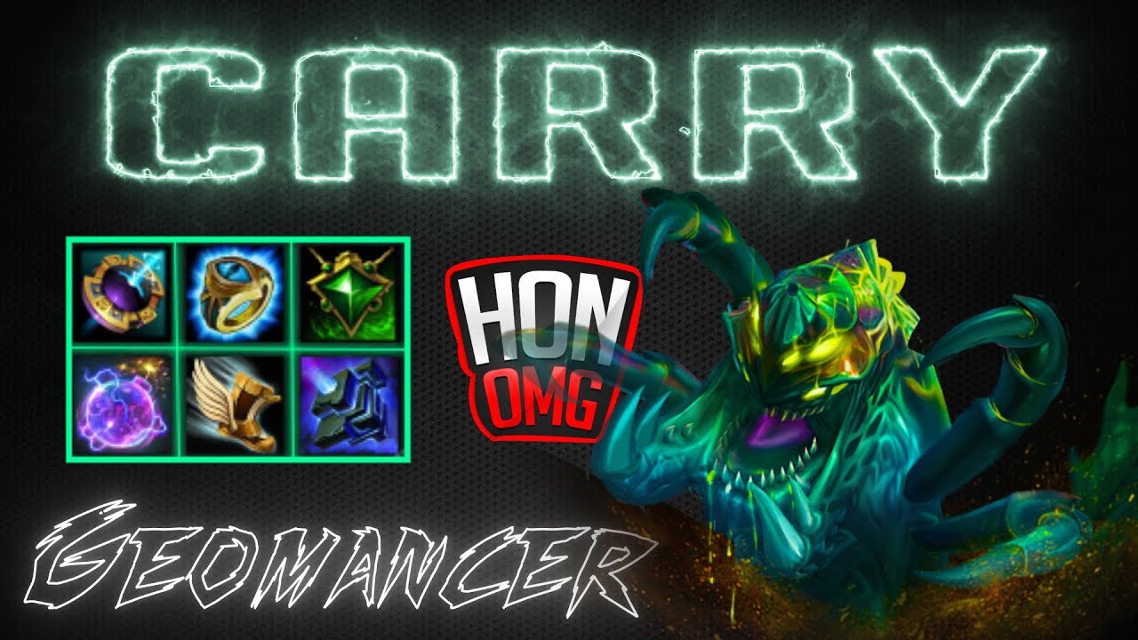 HoN OMG | How To Carry Your team With Geomancer (23/4/22) ~ GanjaPowers