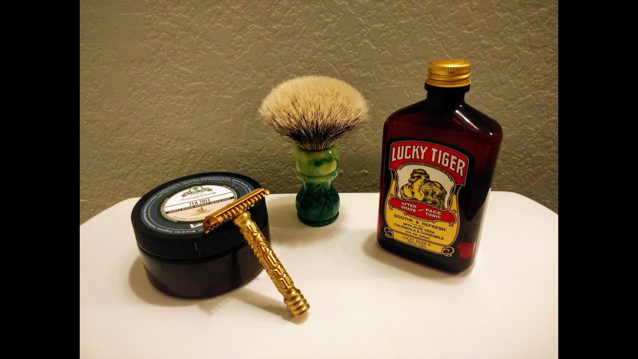 Gillette NEW Long Comb razor | Stirling Tea Tree soap | SOTD