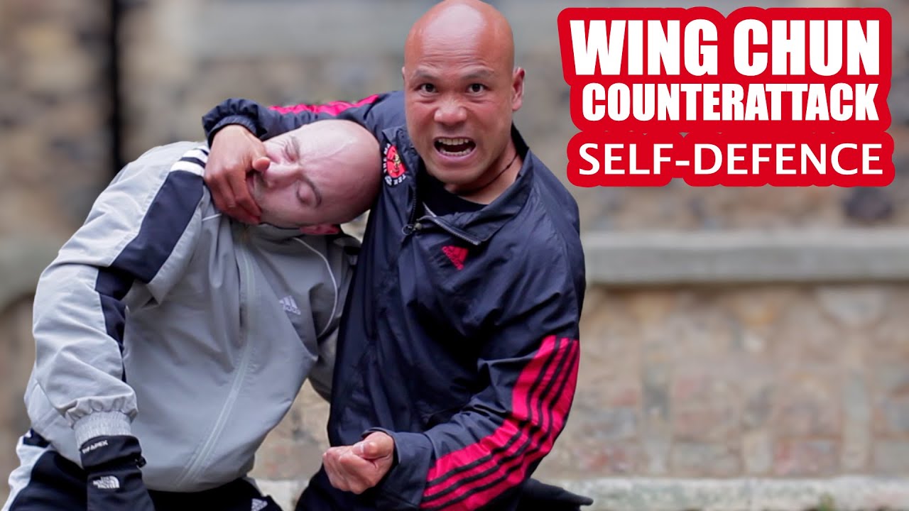 The best way to counteract a leg grab | Self Defence