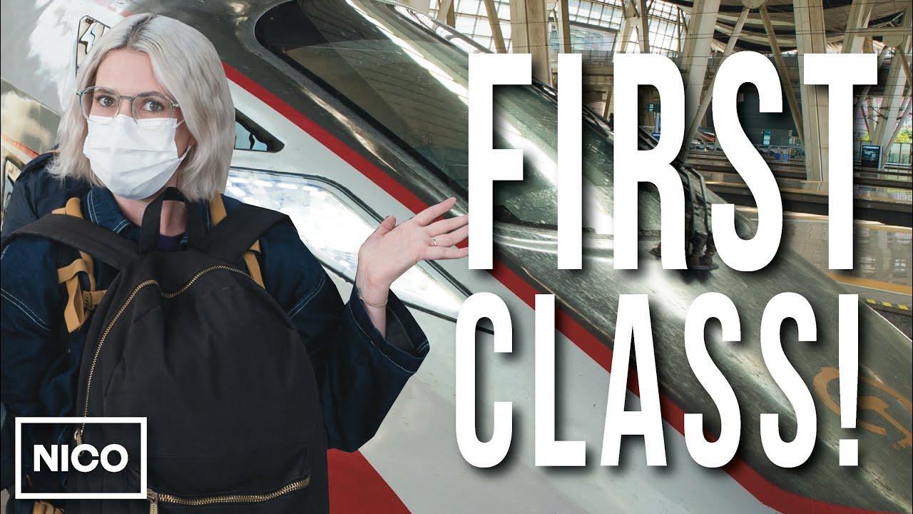 FIRST CLASS Bullet Train in China (含中文字幕)