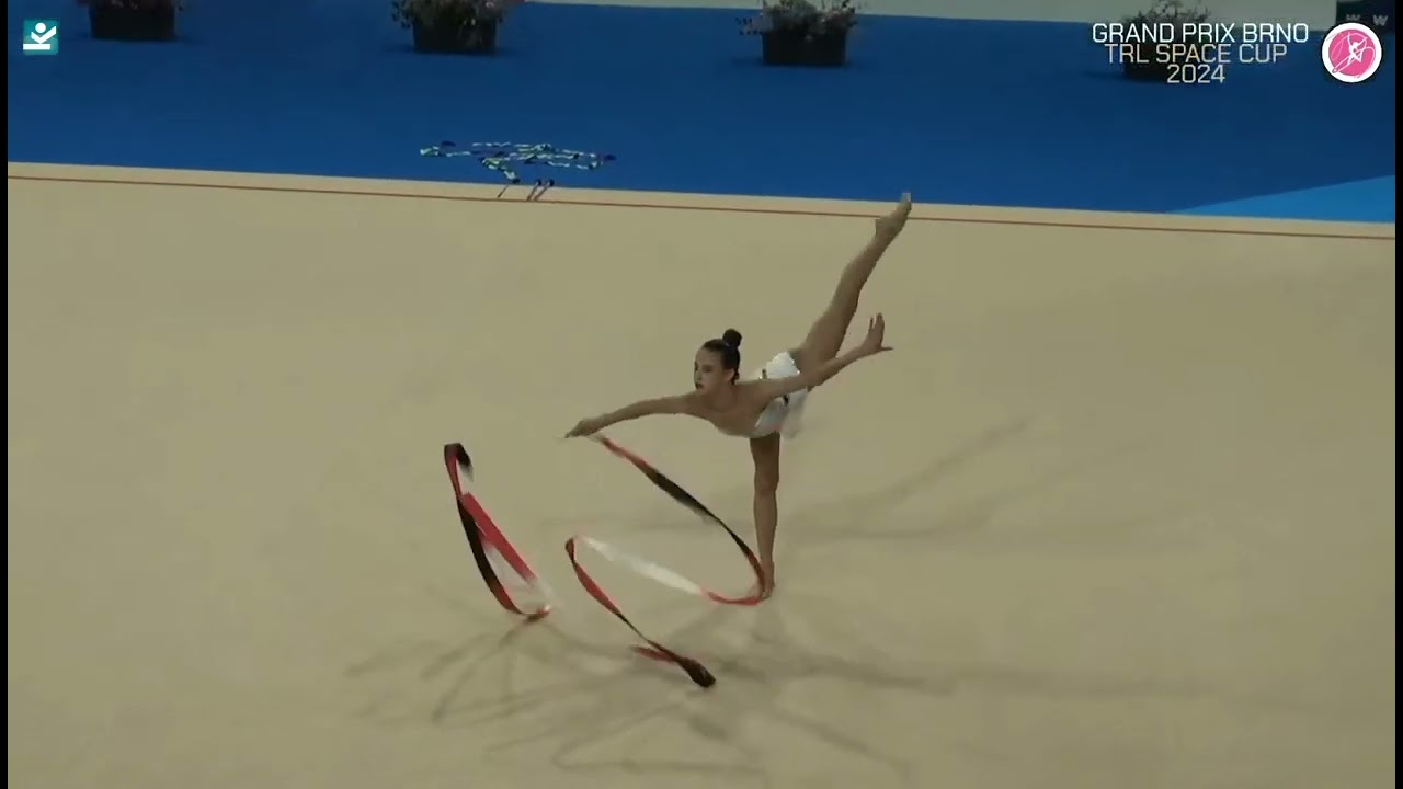 KRASNOBAEVA Elvira (BUL) RIBBON AA 30,6 - GP Brno 2024