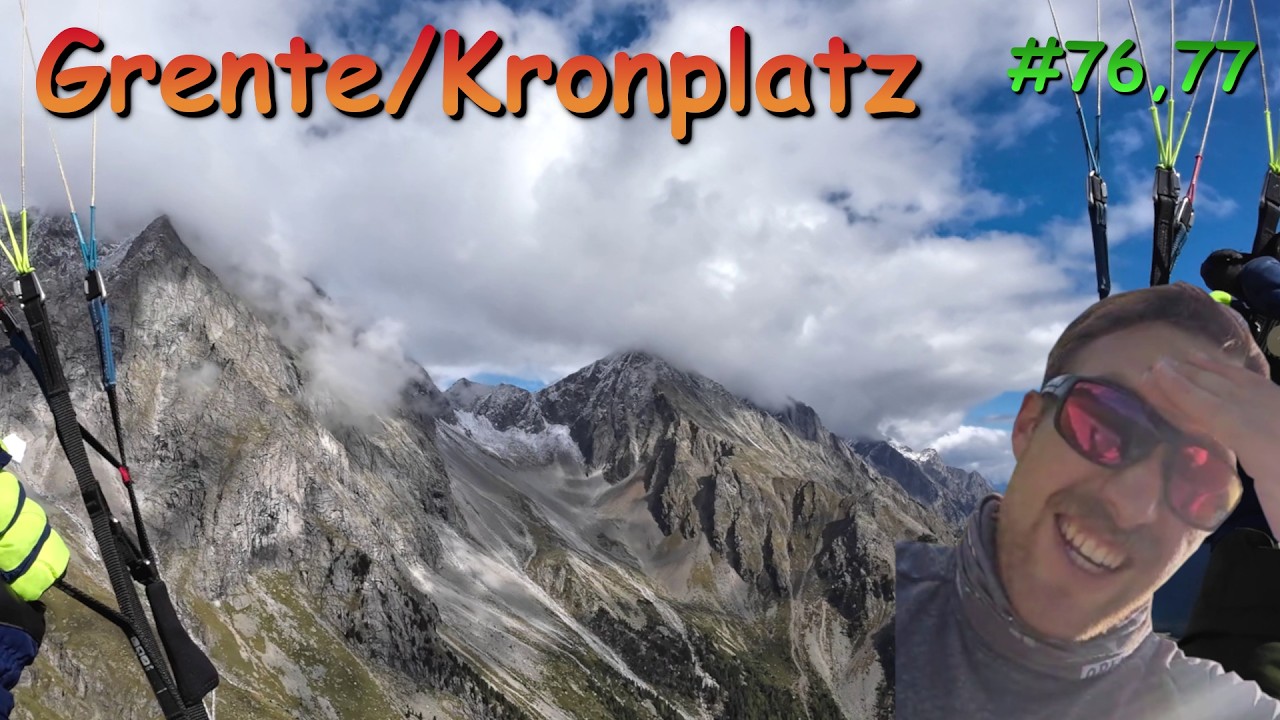 Erster Flug bei Grente & Kronplatz mit Problemen mit Abschattungen  | 76,77. Flug