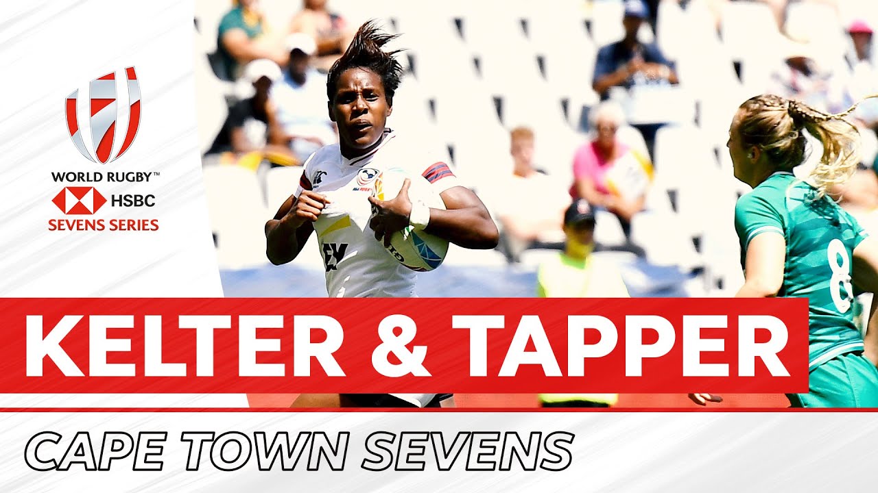 Tenana's hilarious sideline interview with USA's Kelter and Tapper