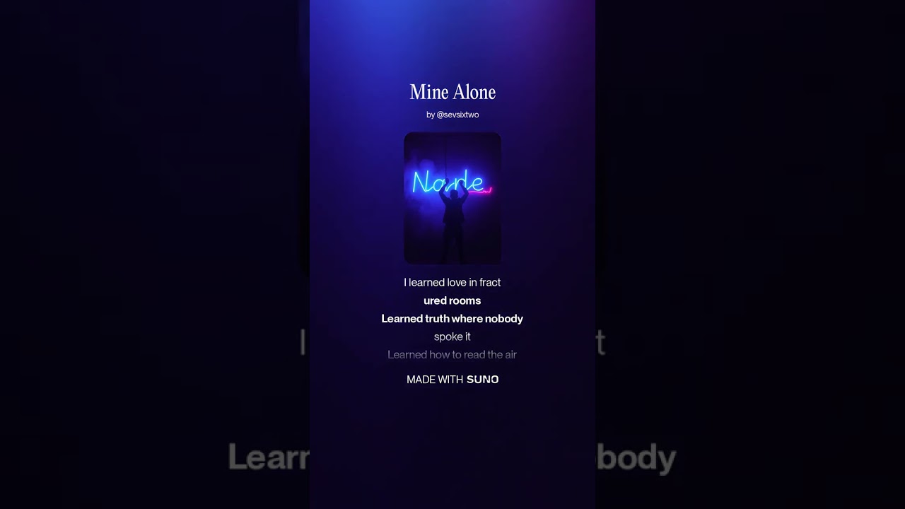 Mine Alone