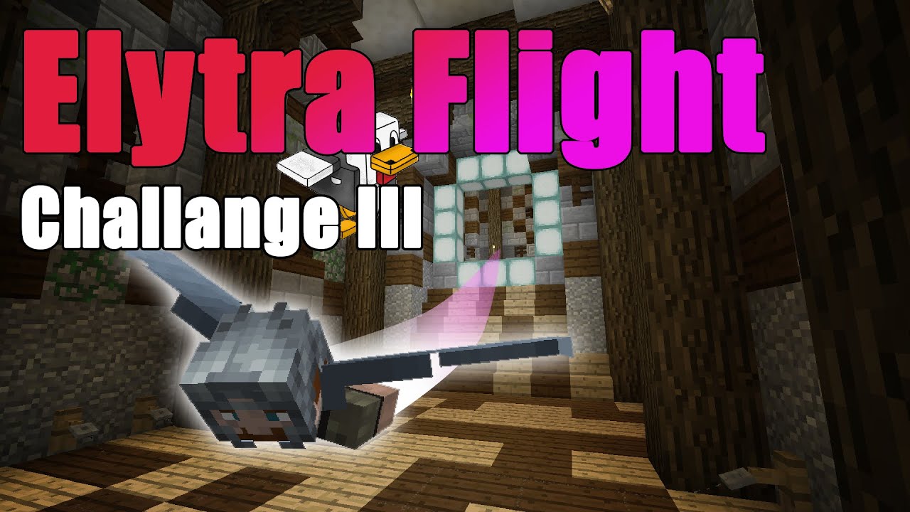 Minecraft 1.9 - Elytra Flight Challenge III