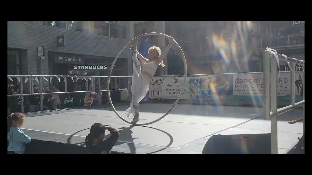Ariel Dempsey Oxford Festival of Dance Cyr Wheel