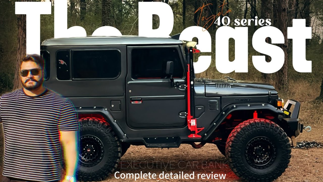 #The BEAST Is Out On Road# Toyota Land Cruiser BJ40- 1984, Review specs, From Pakistan