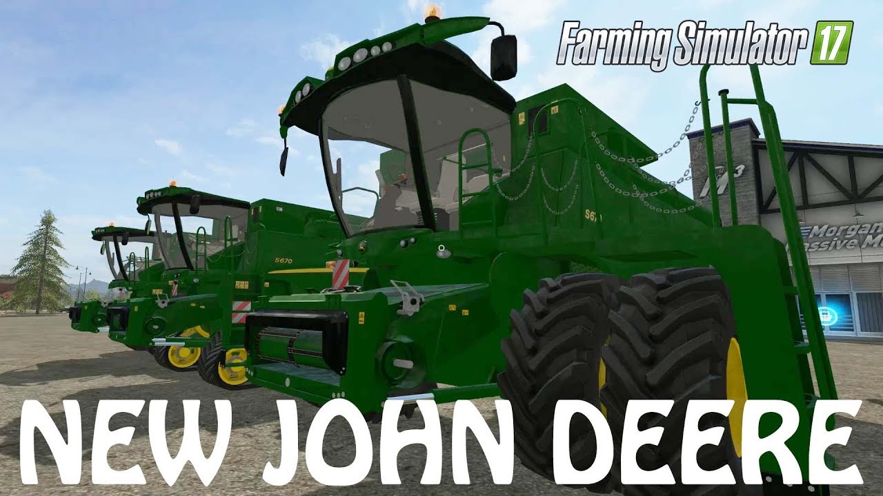NEW JOHN DEERE COMBINE DOING THE WORK in Farming Simulator 2017 | THIS IS GOOD | PC | PS4 | Xbox One