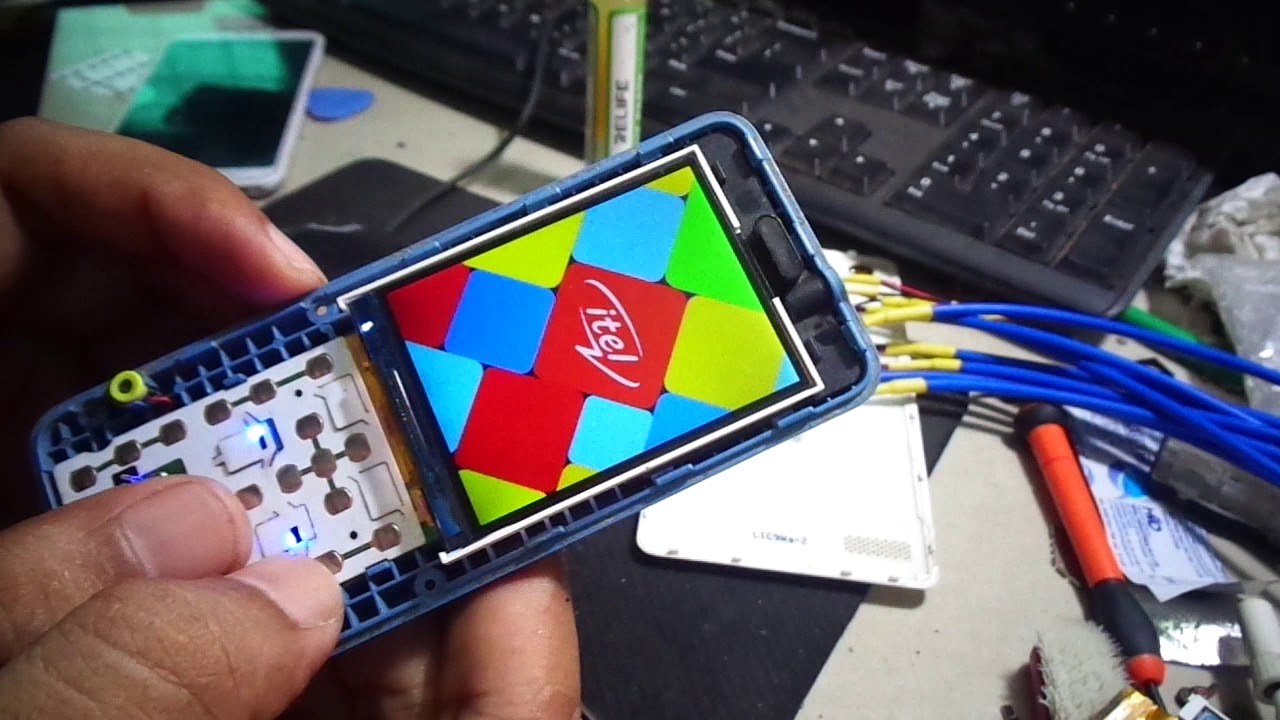itel it5022 white display solution