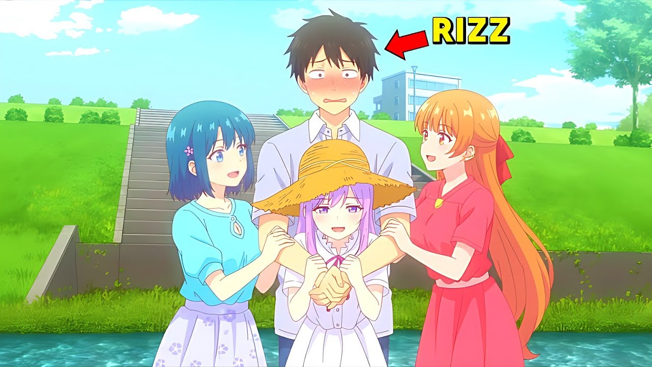 He’s Surrounded by Cute Girls and Pretends It’s Normal 💀 - Harucap