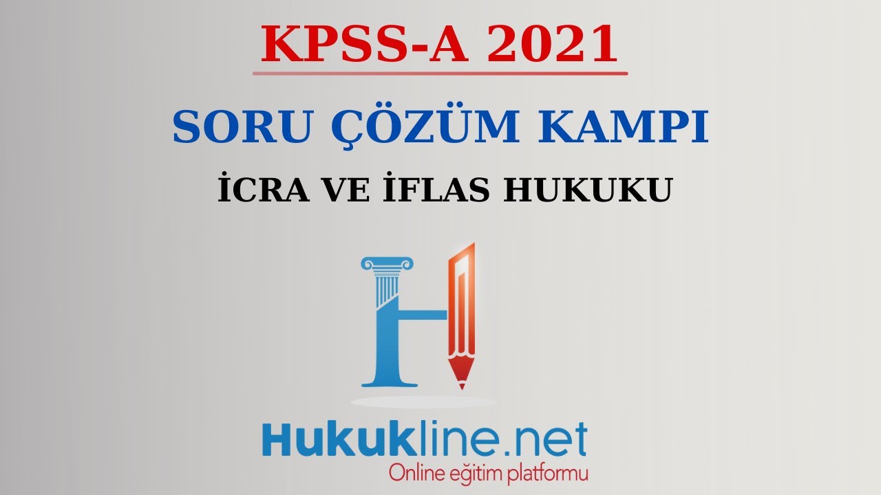 İCRA VE İFLAS HUKUKU