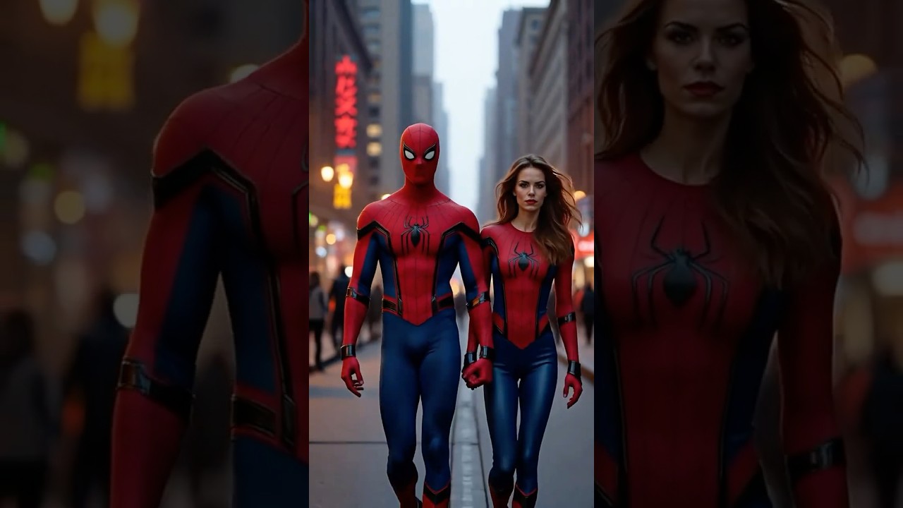 Superheroes & Their Stunning Girlfriends Power Couples Revealed!#viealvideo #viralshort #shortvideo
