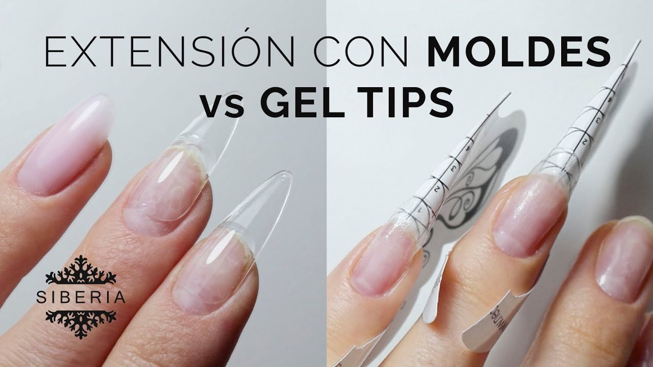Uñas de GEL con moldes vs GEL TIPS NAILS 💅