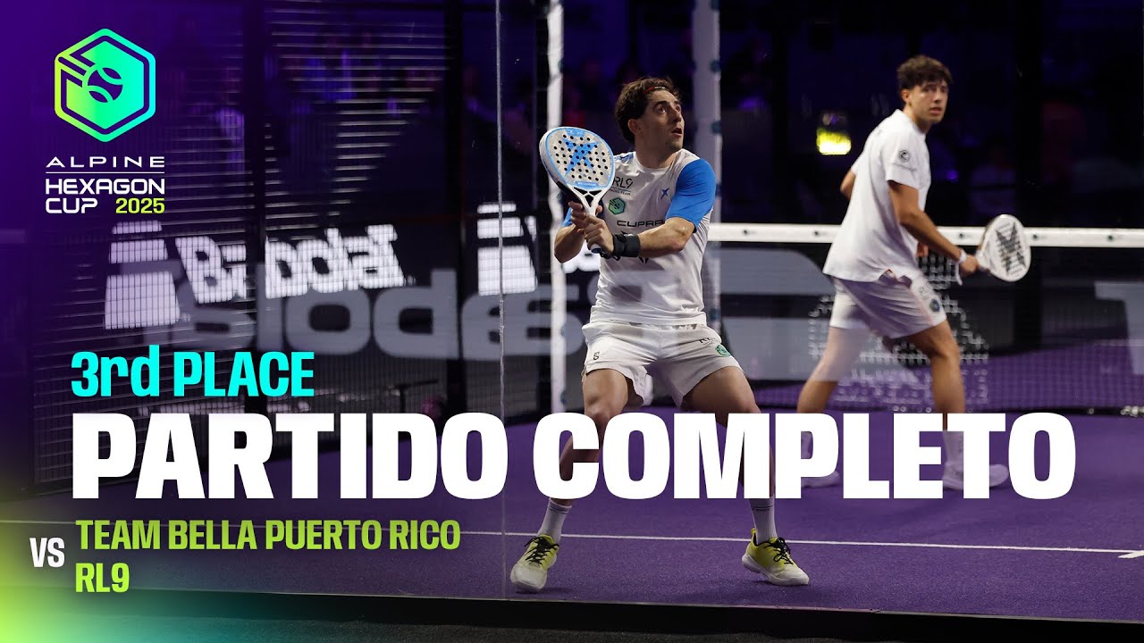 PARTIDO COMPLETO DÍA 5 | Team Bella Puerto Rico vs RL9 masculino | 3r Puesto | Hexagon Cup 2026