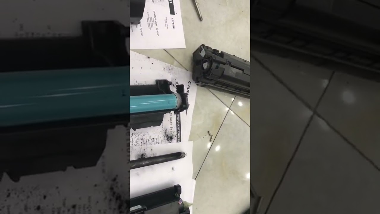 Các linh kiện trong hộp mực máy in