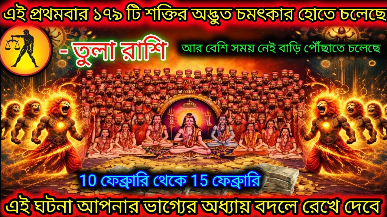 তুলা রাশি এই প্রথমবার ১৭৯ টি শক্তির চমৎকার হোতে চলেছে,Tula Rashi,Libra ♎