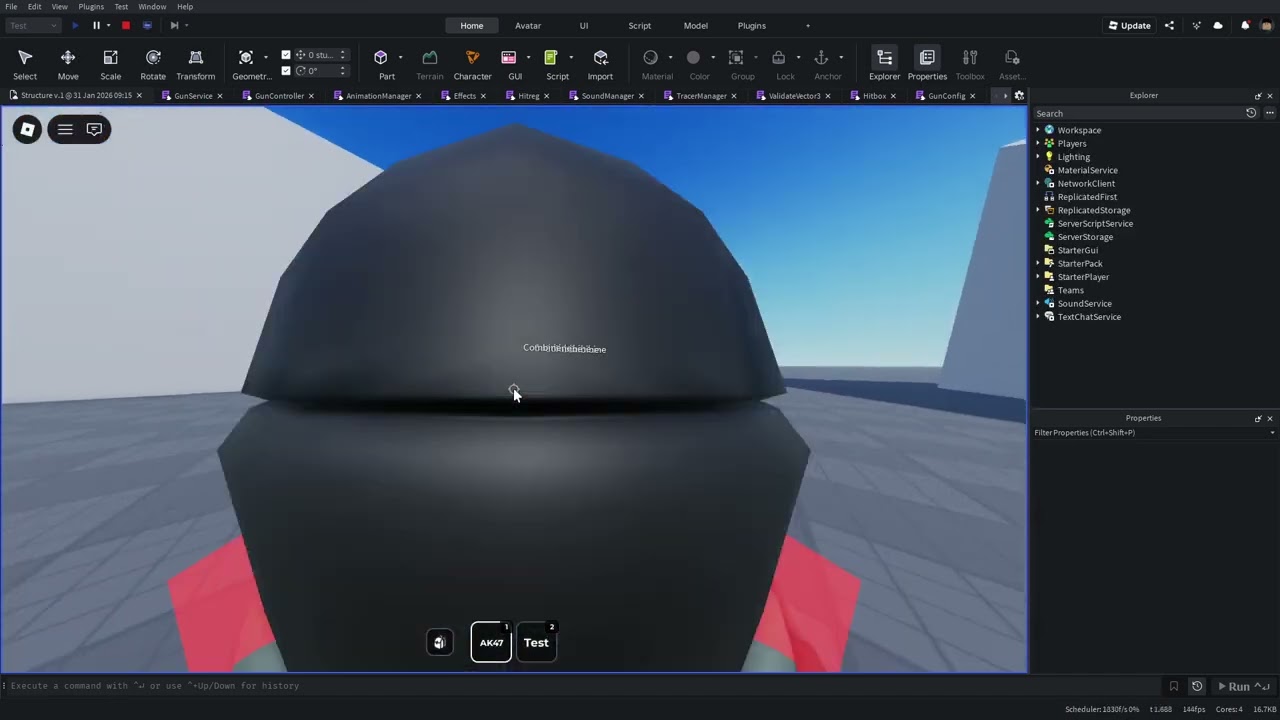 2nd gun system test v.0.2