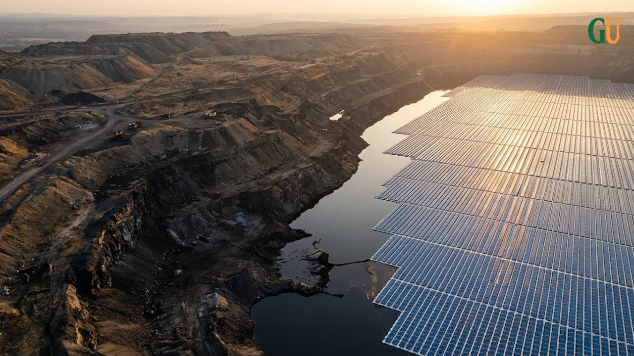 China FLOODED Abandoned Coal Mines — Then Covered Them With the World's LARGEST Solar Farms
