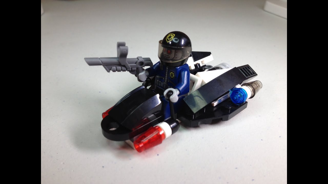 LEGO Movie Super Secret Police Enforcer polybag set 30282 unbag build review