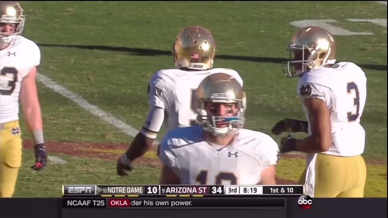 NCAAF 2014 Week 11 Notre Dame at Arizona State