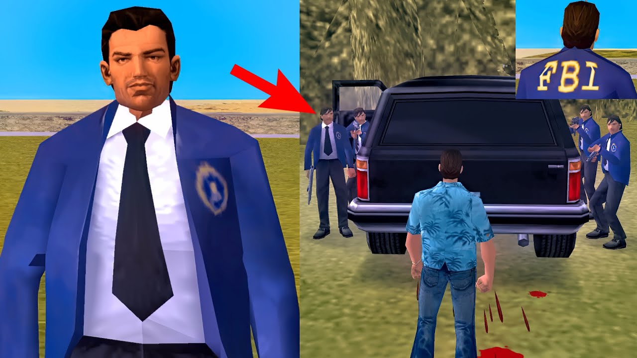 How To Join The FBI Army in GTA Vice City ? Hidden Place | GTAVC Secret FBI Cheats & Myths