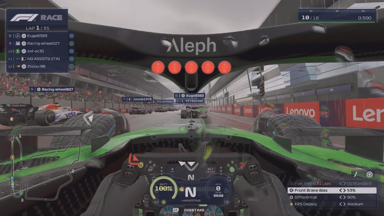 F1 25 PRL Div 2 S10 R11-Hungary-Race- I had a decent race, but at times a lonely one