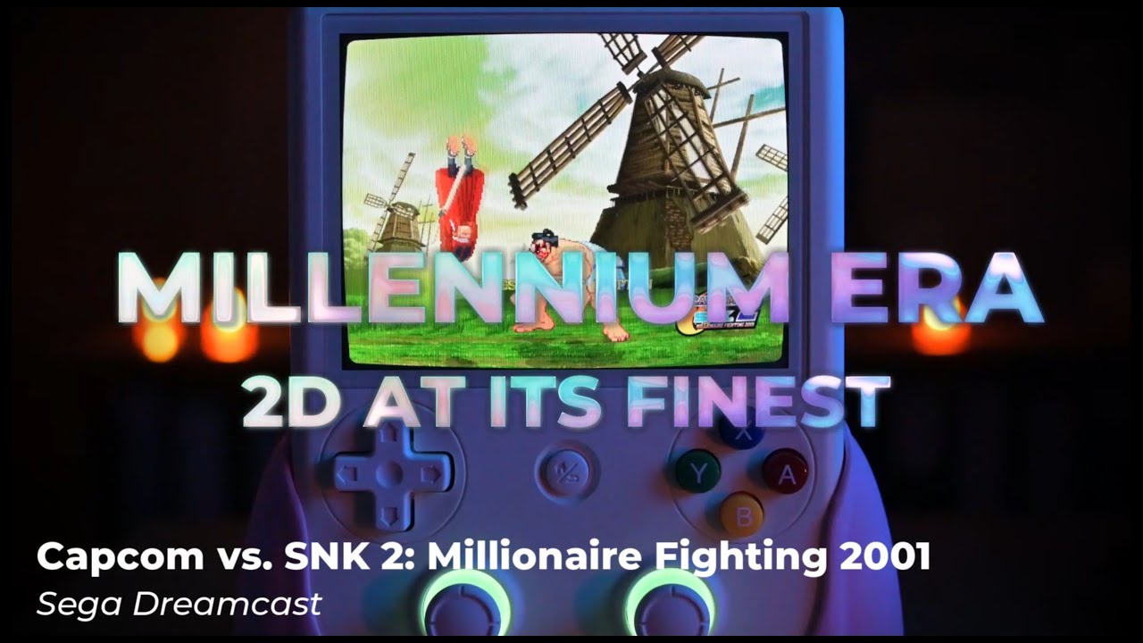 The Golden Age of 2D fighting games | Anbernic RG406V