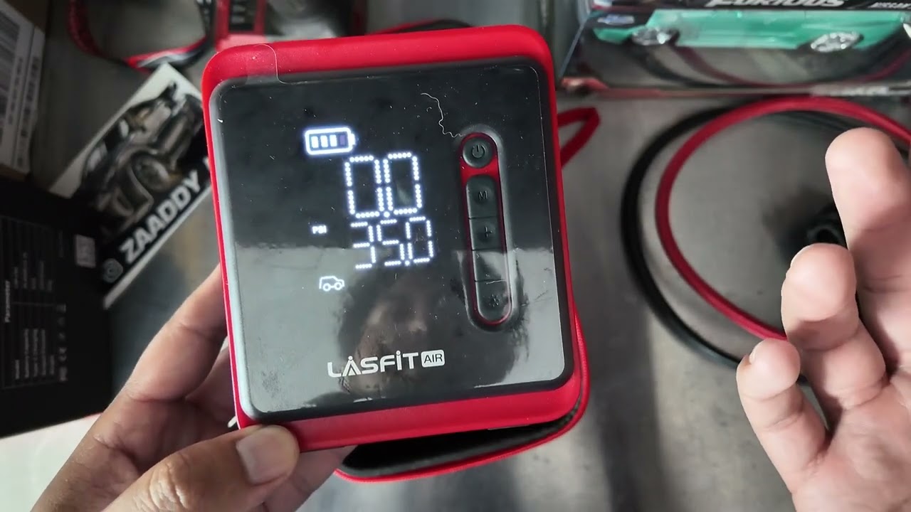 LASFIT AIR CR1 tire inflator PRODUCT REVIEW!