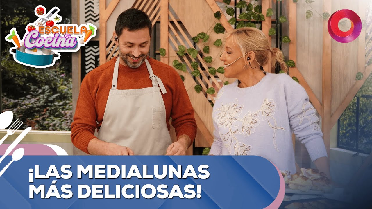 ¡Las medialunas más deliciosas! | #EscuelaDeCocina Completo - 03/07 - El Nueve