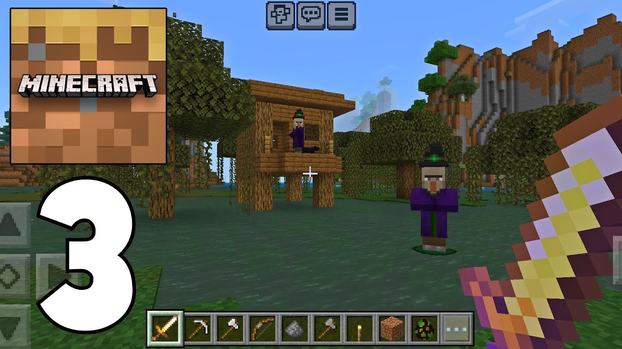 Minecraft TRIAL - WITCH HUT - Survival Part 3