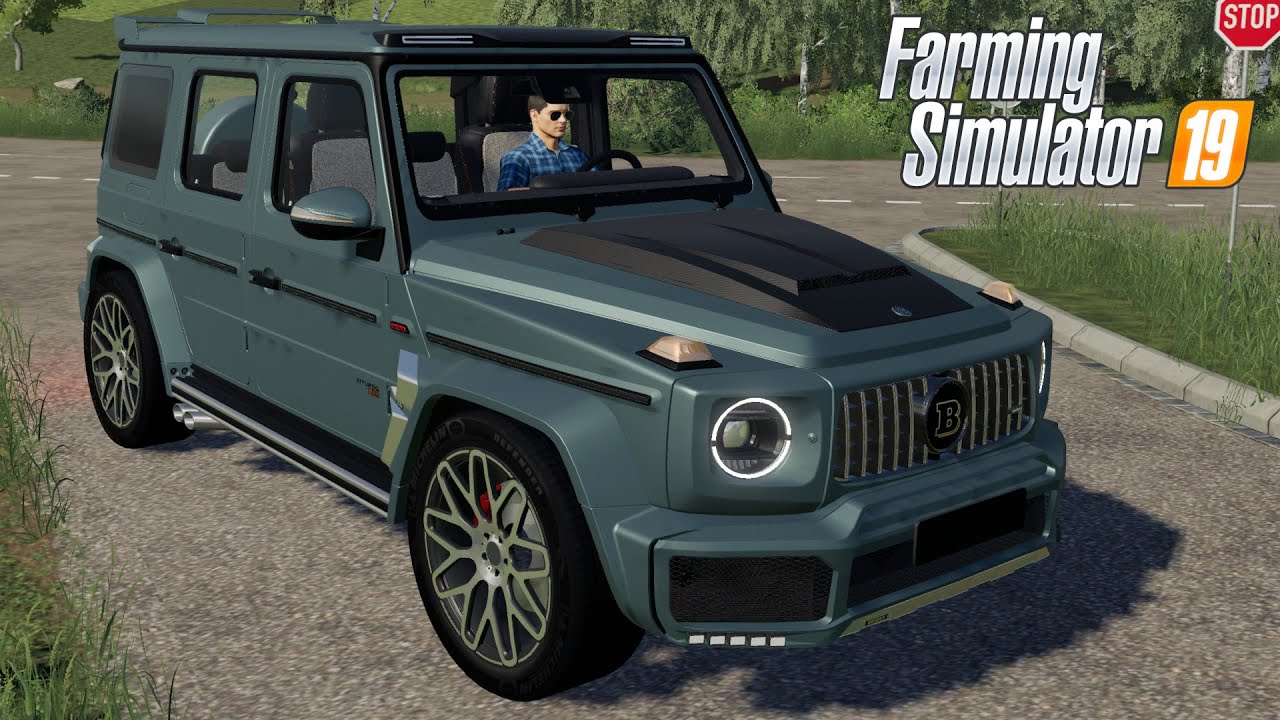 FS19 - Brabus G800 - Farming Simulator 2019 CAR MOD DOWNLOAD #gaming #games #gameplay #car