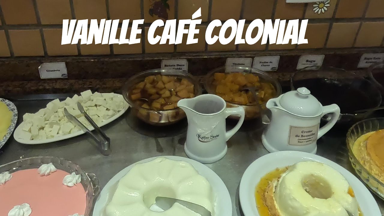 CAFÉ COLONIAL VANILLE NO CAMINHO DO VINHO SJP