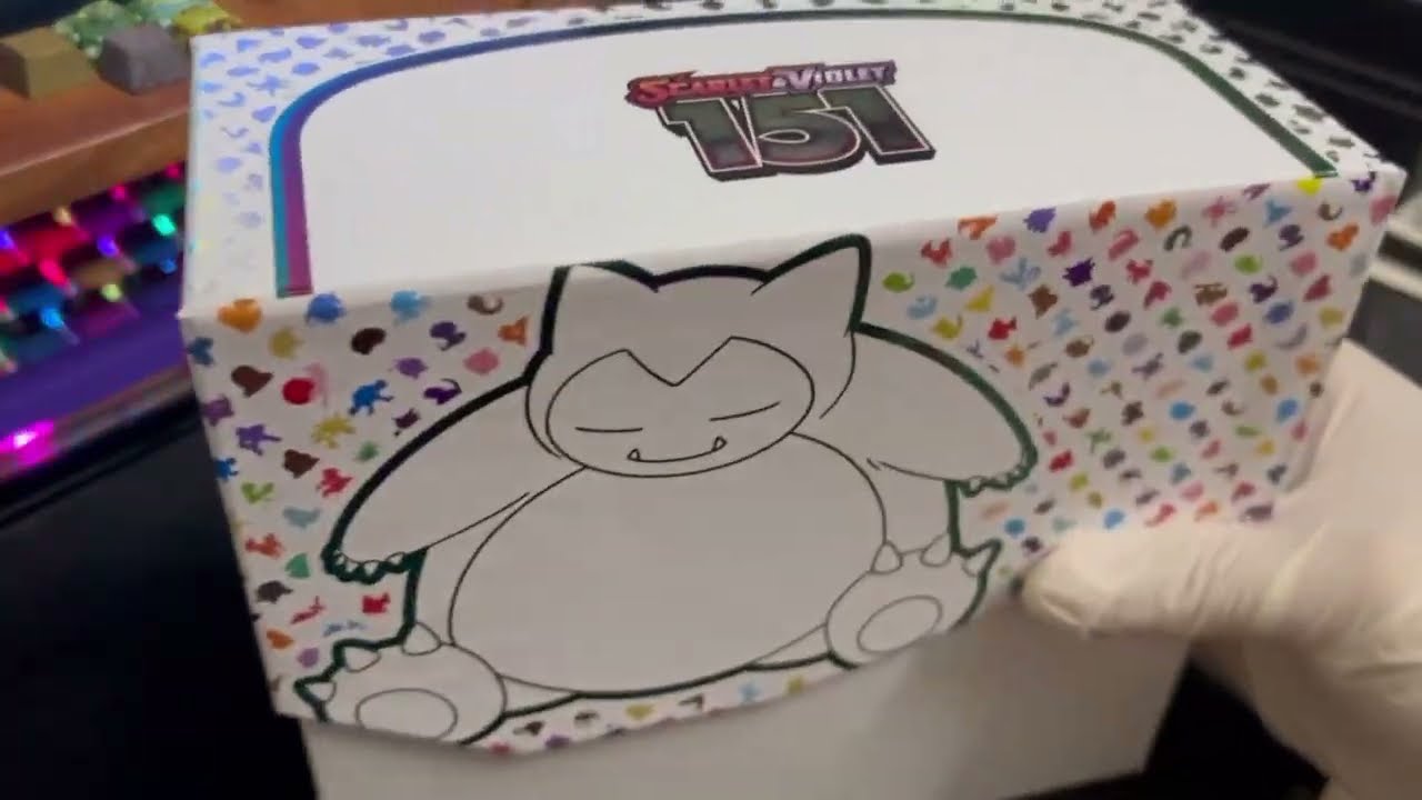 Pok&eacute;mon TCG: Scarlet & Violet&mdash;151 Elite Trainer Box Unboxing