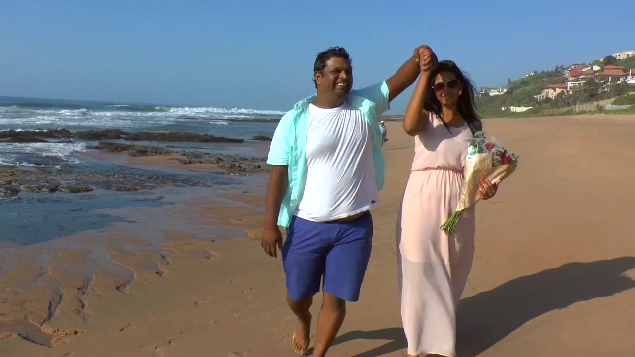 Nithal & Ramona Romantic Beach Proposal