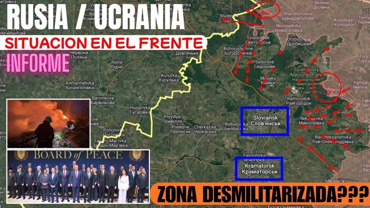 ZONA DESMILITARIZADA? MEDVEDEV: HASTA EL FINAL/ SITUACI&Oacute;N EN EL FRENTE RUSO A LIMAN/ PAZ SEG&Uacute;N TRUMP