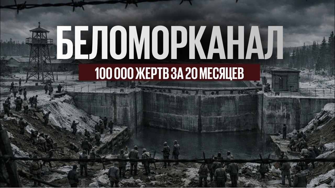 БЕЛОМОРКАНАЛ 100 000 ЖЕРТВ ЗА 20 МЕСЯЦЕВ