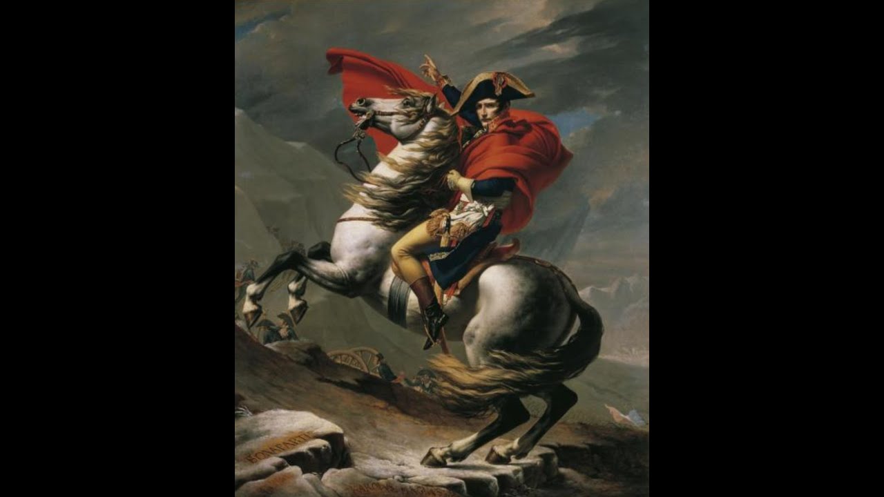Jacques-Louis David &ndash; Napoleon am Gro&szlig;en St. Bernhard