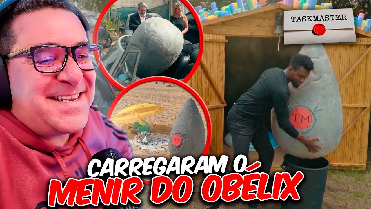 RIC REAGE | TASKMASTER PT 🇵🇹  | T2 | EP 5 | PT 3 | MENIR DO OBÉLIX