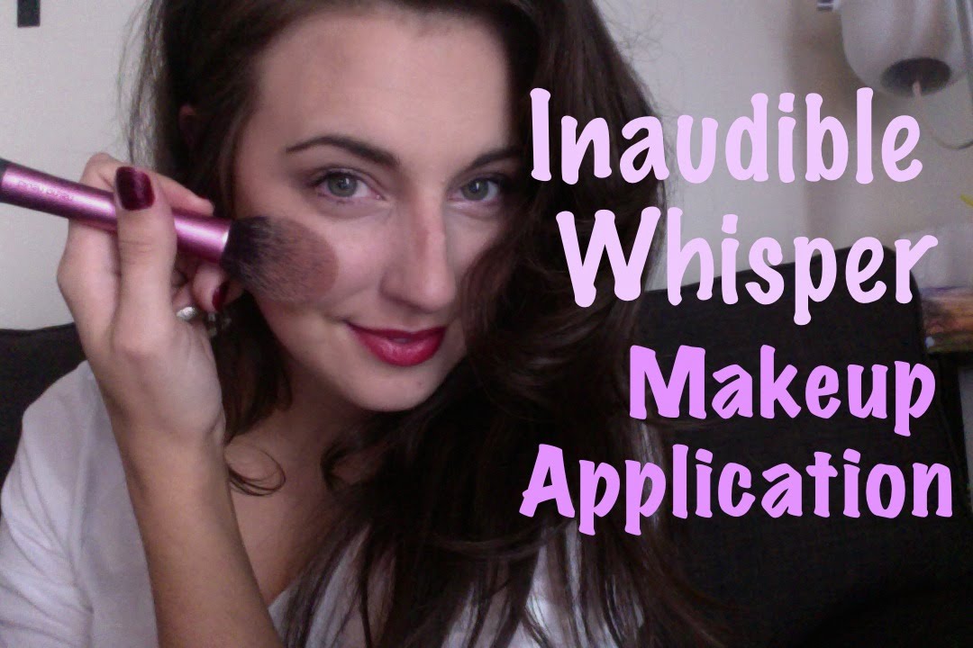 ASMR Makeup Inaudible Whisper