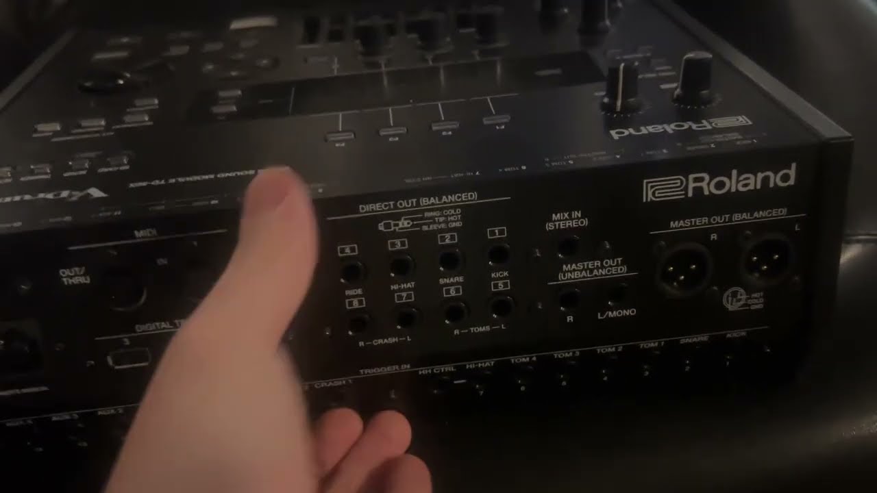 Roland V Drums TD 50X Electronic Drums Sound Module Review, Very versatile drum module
