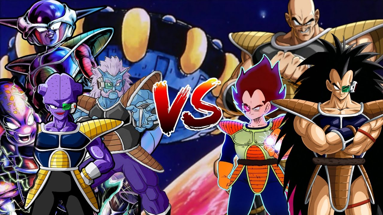 Soldados de Freezer vs Saiyans 
