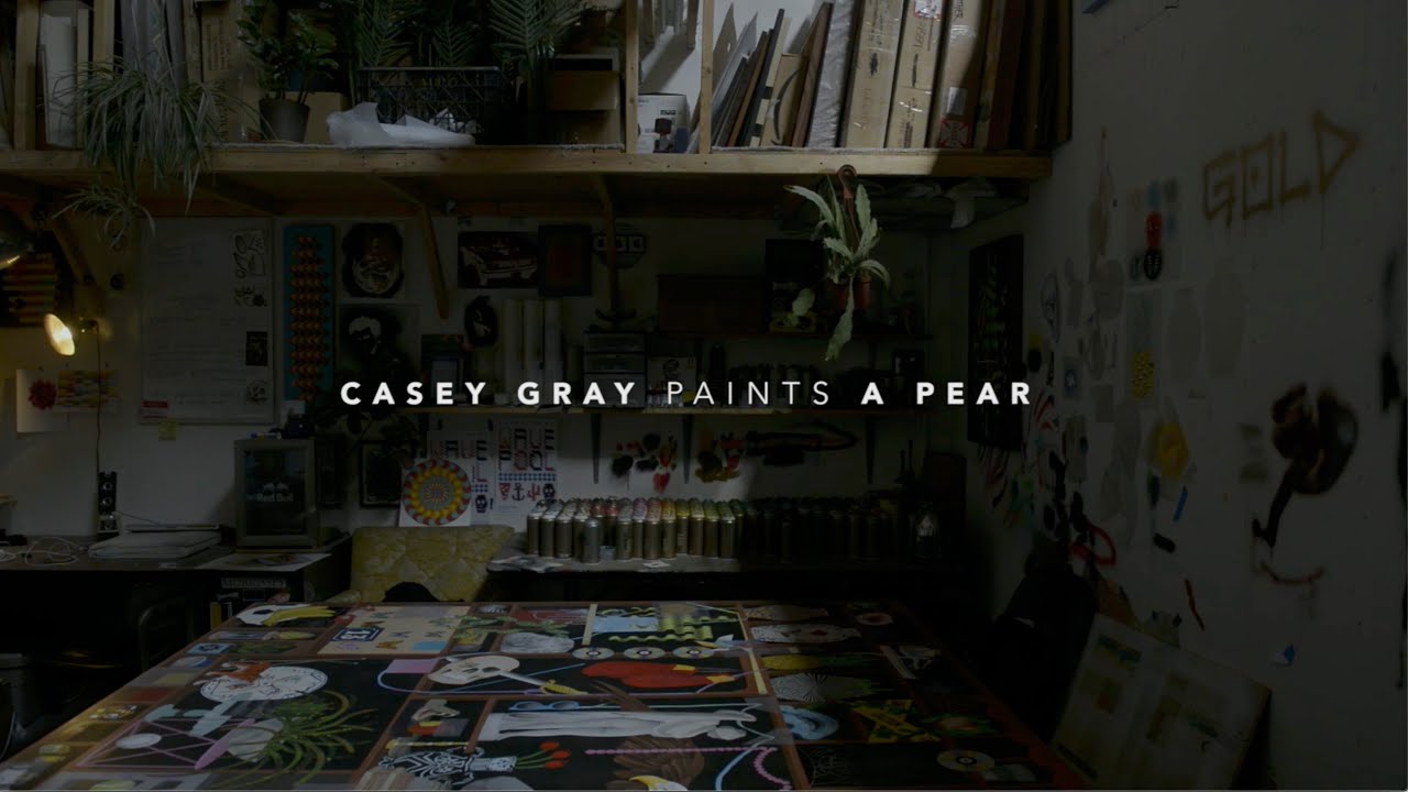 Casey Gray Paints a Pear &mdash; Hashimoto Contemporary