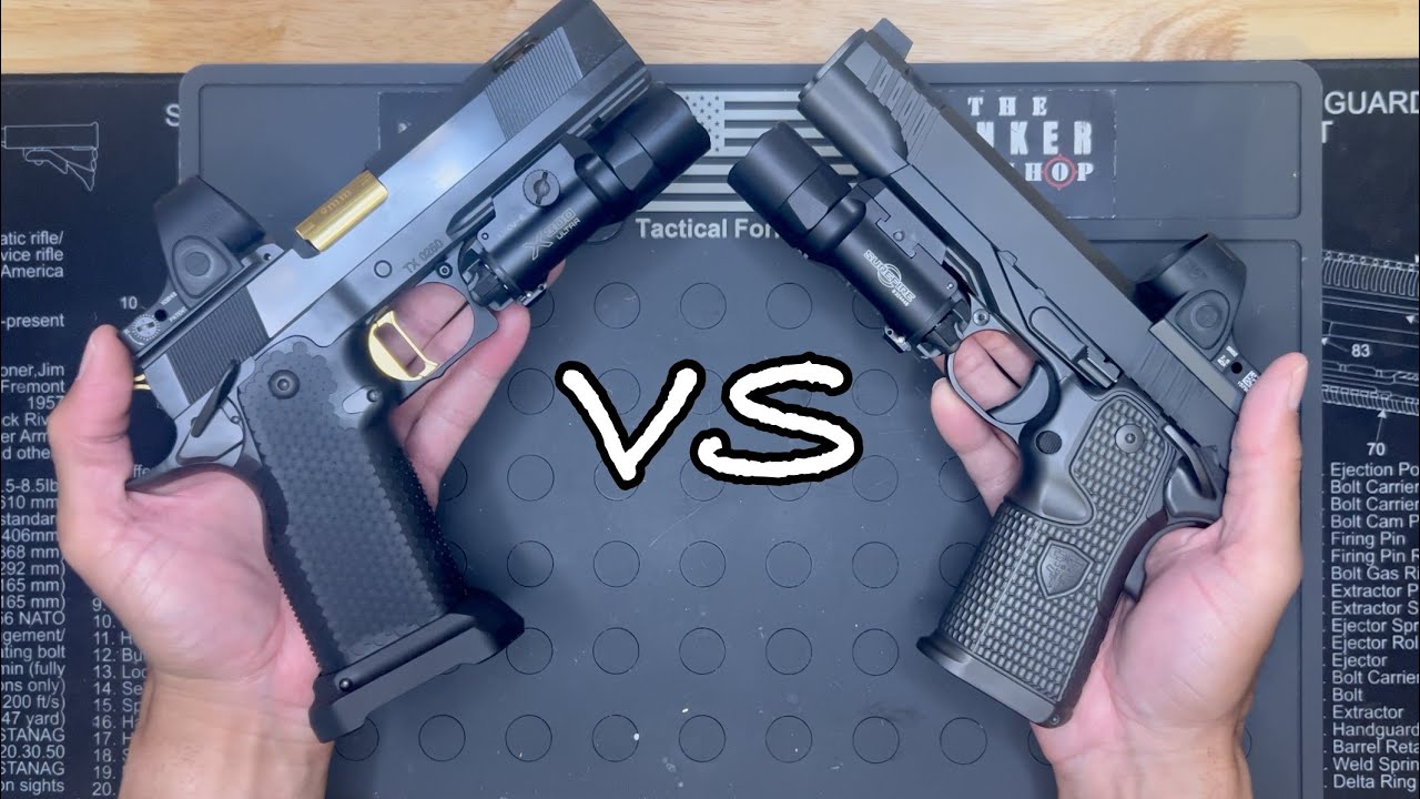 Battle of the 2011 Grails!!  Hayes Custom Corba vs Cabot Guns Insurrection!!