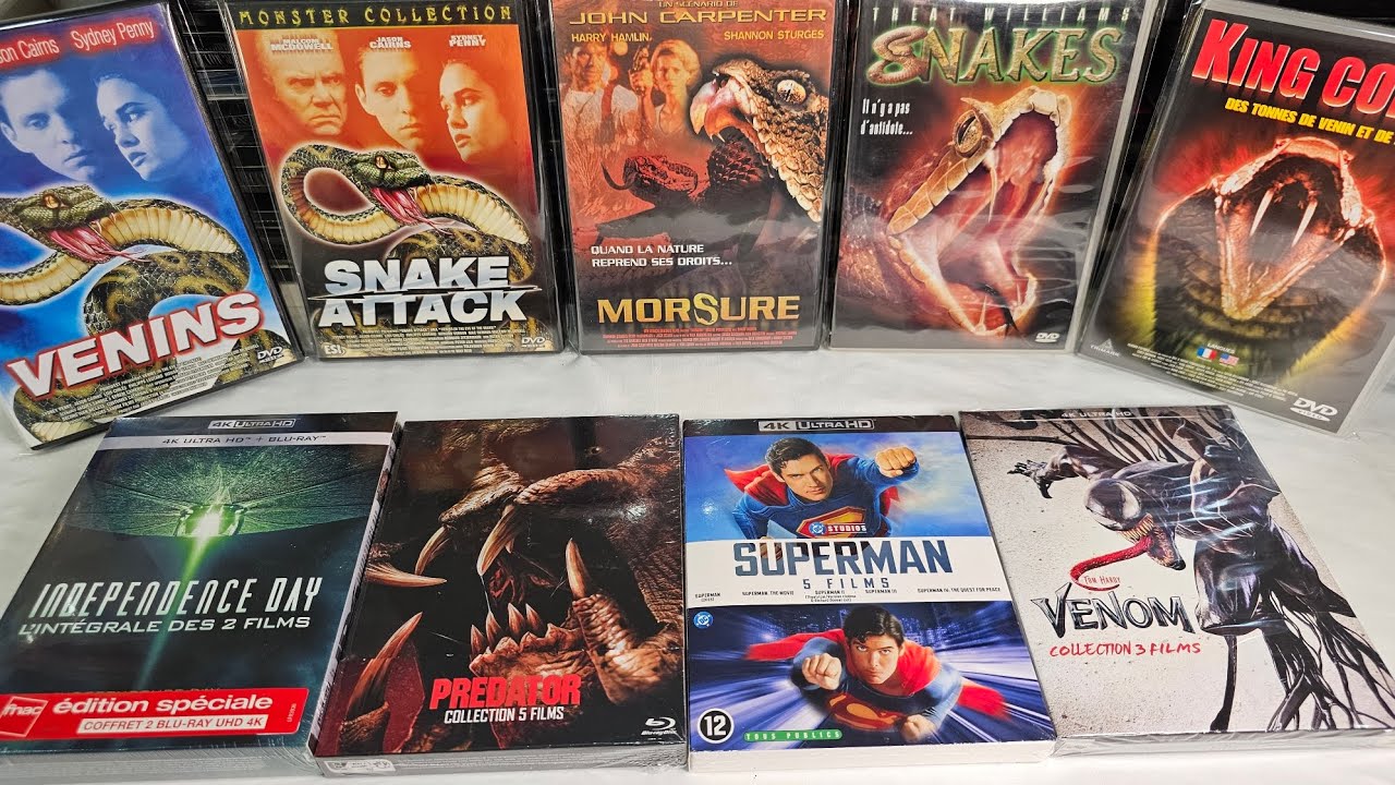 SPÉCIAL COFFRETS FILMS PLEINS DE NOUVEAUTÉS CETTE ANNÉE ? 🫣