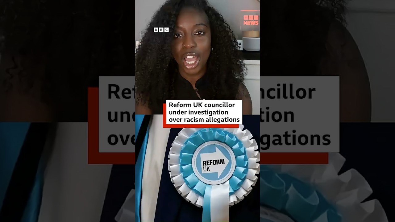 Reform UK councillor under investigation over racism allegations. #UK #BBCNews